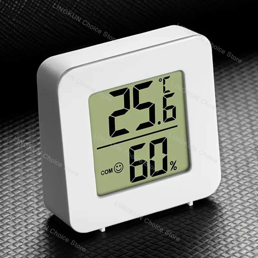 Weather Station Indoor - Mini LCD Digitale Thermometer Hygrometer Binnenkamertemperatuur-vochtigheidsmeter