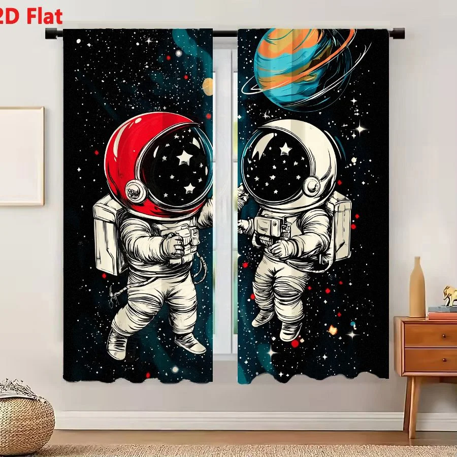 Science Nursery - Galaxy Astronaut Paar Sterren Ruimte Wetenschap