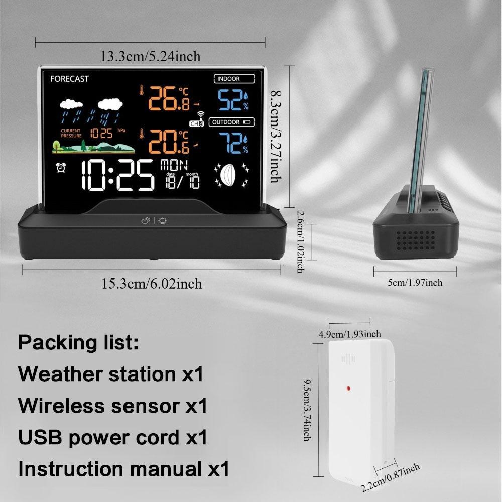 Digitaal draadloos weerstation - Weather Station Indoor recensie en prijs