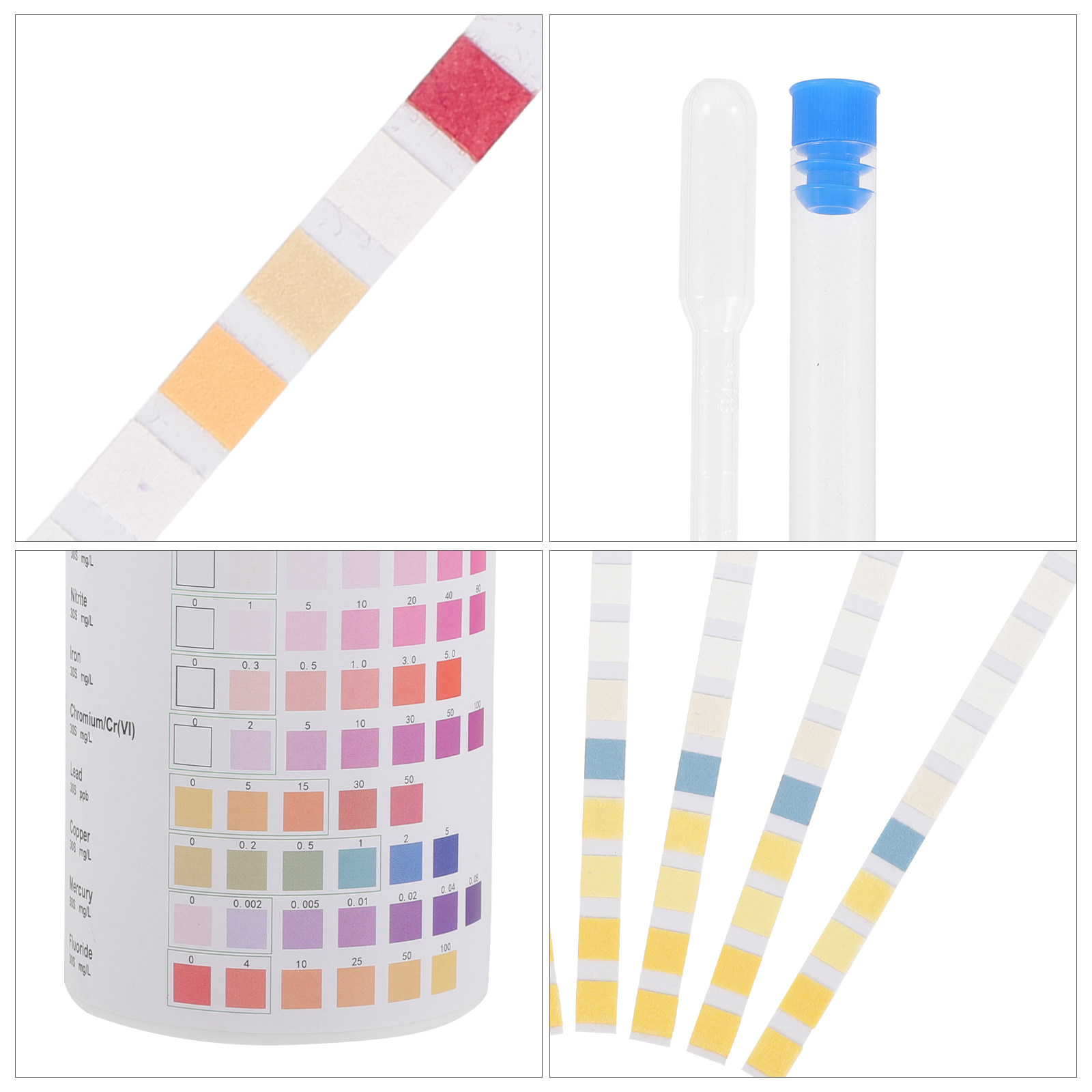 100 stuks wateronderzoekstrips - Water Testing Kit recensie en prijs