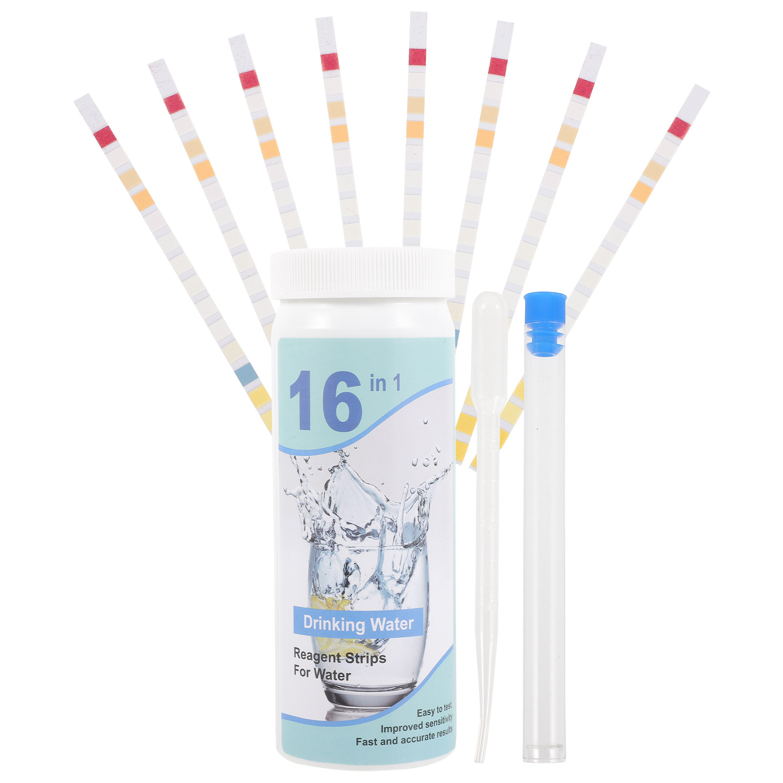 100 stuks wateronderzoekstrips - Water Testing Kit recensie en prijs