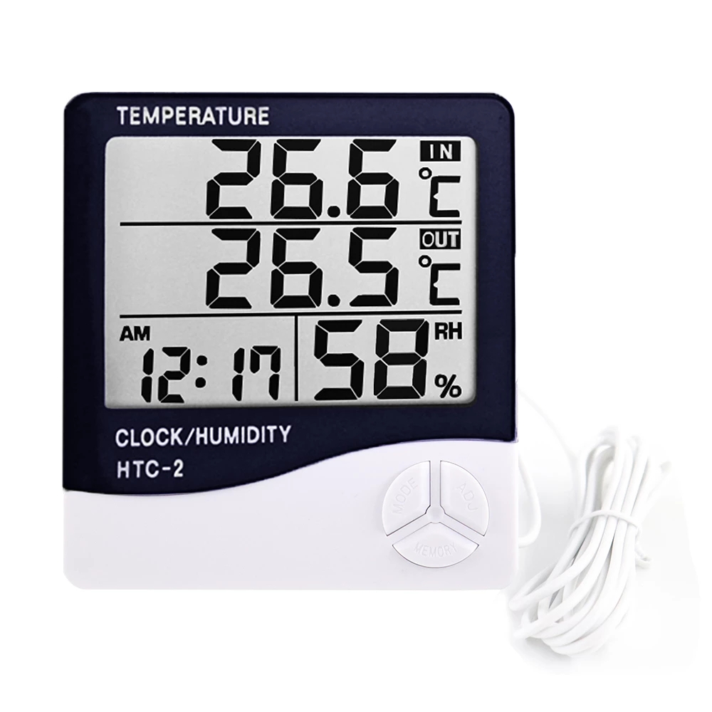 HTC-1 HTC-2 LCD Elektronische  - Weather Station Indoor recensie en prijs