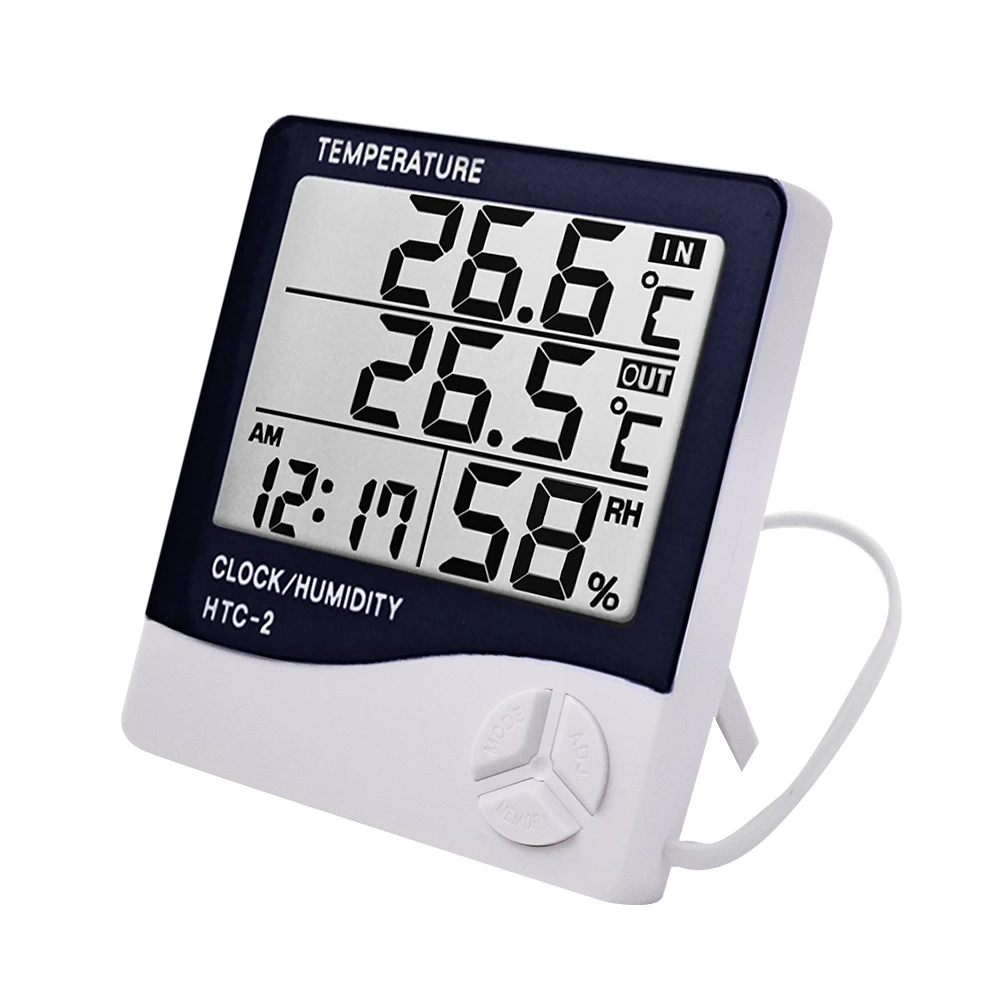 HTC-1 HTC-2 LCD Elektronische  - Weather Station Indoor recensie en prijs
