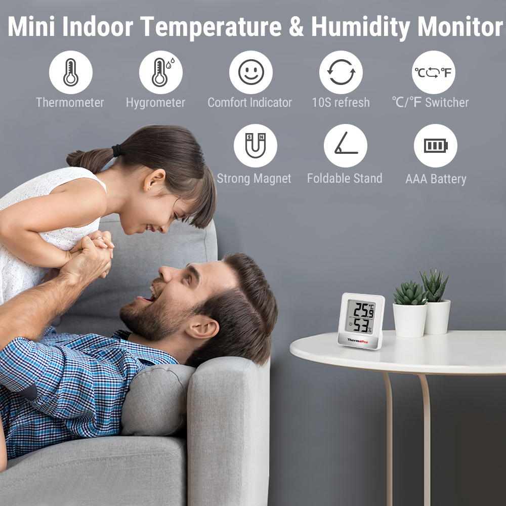 ThermoPro TP-49 Mini Weerstati - Weather Station Indoor recensie en prijs