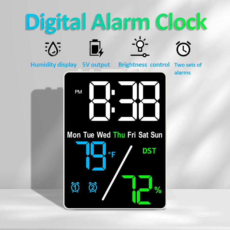 Multifunctionele digitale wekk - Weather Station Indoor recensie en prijs